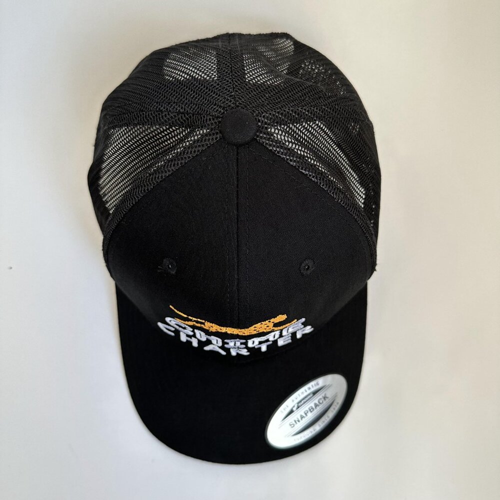 Chime Charter Trucker Cup The Classics Yupoong Embroidery Adjustable Back Hat - Picture 3 of 8